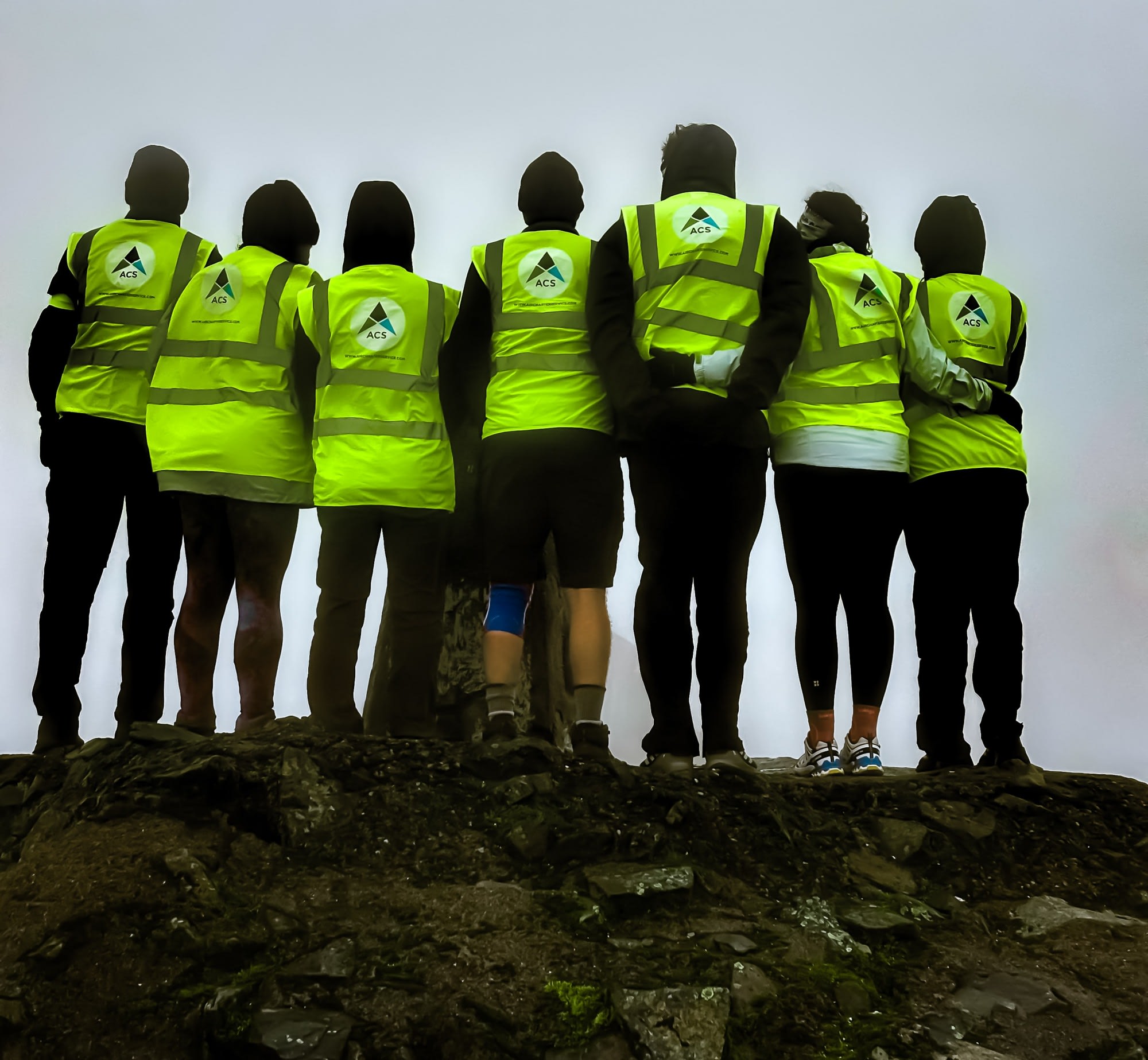 Air Charter Service team conquers Three Peaks Challenge for charity